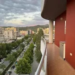 Mountain & View, Large Balcony Flat In Avlonya